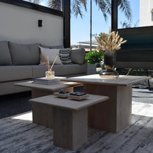 Load image into Gallery viewer, The Trio (Travertine Tables)
